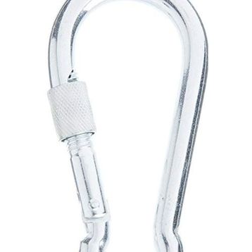 Adilon 11 mm Vidalı Galvanizli Karabina