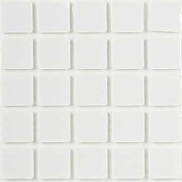 Adilon 20x20 mm Beyaz 25'li Eva Keçe