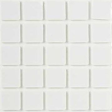 Adilon 20x20 mm Beyaz 25'li Eva Keçe