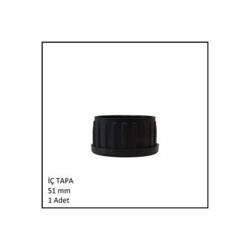 Adilon 51 mm Yuvarlak Plastik Tapa İç