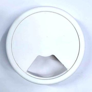 Adilon 8 cm Beyaz Kablo Çıkış Plastiği