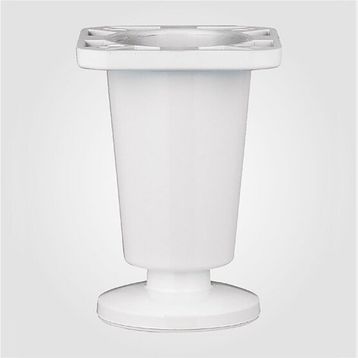 Adilon Beyaz 10 cm Geniş Konik Ayak