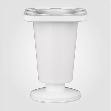 Adilon Beyaz 10 cm Geniş Konik Ayak