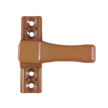 Adilon Düz Kahve Pvc Emniyet Mandalı