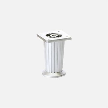 Adilon Ebi 6 cm Mat Krom Plastik Ayak