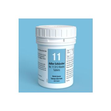 Adler Schüssler Nr. 11 D12 Biotin 400 Tablet