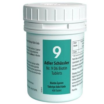 Adler Schüssler Nr 9 D6 Biotin 400 Tablet