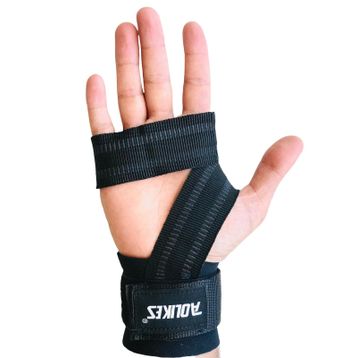 ADLİKES Pro Lifting Bileklikli Straps Fitness Ağırlık Destek Bilekliği