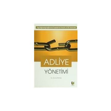 ADLIYE YÖNETIMI - ALI ALTINTAŞ