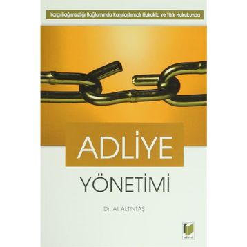 ADLIYE YÖNETIMI - ALI ALTINTAŞ