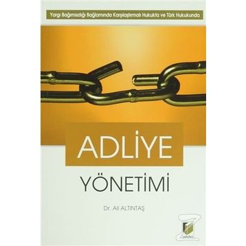 ADLIYE YÖNETIMI - ALI ALTINTAŞ