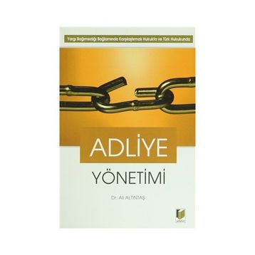 ADLIYE YÖNETIMI - ALI ALTINTAŞ