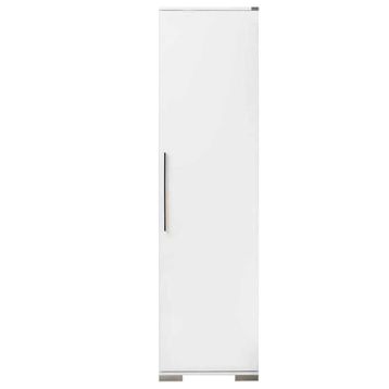 Adore Mobilya 50x187x35 cm 8 Bölmeli Lake Beyaz Kapaklı Dolap