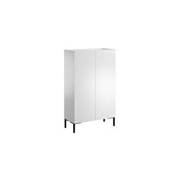 Adore Mobilya 72x119x34 cm Pool 6 Raflı 2 Kapaklı Çok Amaçlı Dolap