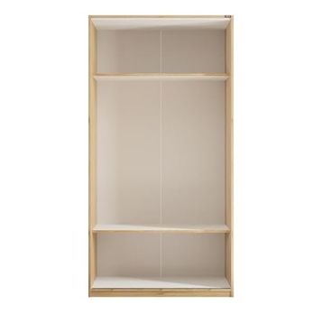 Adore Mobilya 94x182x52 cm Sürgü Kapılı Florida Meşe Gardırop