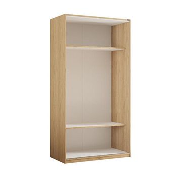 Adore Mobilya 94x182x52 cm Sürgü Kapılı Florida Meşe Gardırop