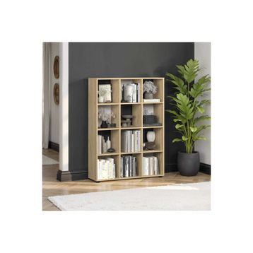 Adore Mobilya Cubic 104x140.5x30 cm Florida Meşe Kitaplık