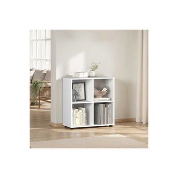 Adore Mobilya Cubic 70x72x30 cm Beyaz Kitaplık