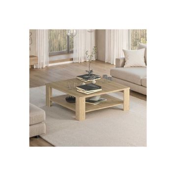 Adore Mobilya New Line Florida Meşe 90x42x90 cm Kare Orta Sehpa