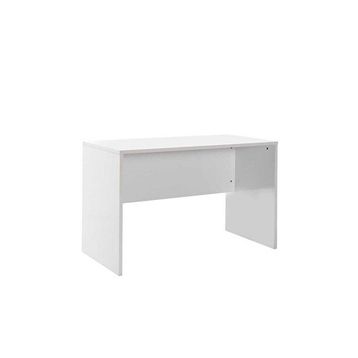 Adore Mobilya New York Parlak Lake Beyaz 120x75x60 cm Çalışma Masası