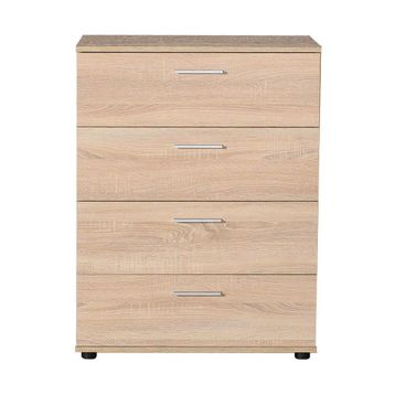 Adore Mobilya Trendline Sonoma 4 Çekmeceli Şifonyer