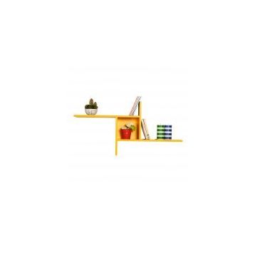 Adore RAF-04-SR-1 Sarı Dekoratif Duvar Rafı