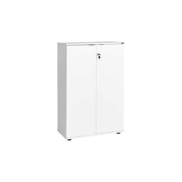 Adore Rio Beyaz 72x109x34 cm 3 Raflı Kapaklı Kitaplık