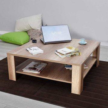 Adore SHP-690-TT-1 90 x 42 x 90 cm Tori New Line Kare Orta Sehpa