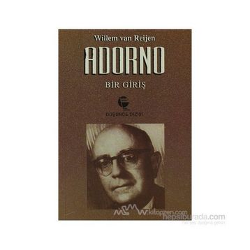 ADORNO BIR GİRİŞ - WILLEM VAN