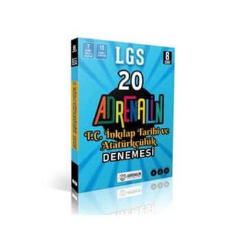 Adrenalin Yayınları 8.Sınıf Lgs İnkılap Tarihi 20'li Branş Deneme Soru Bankası