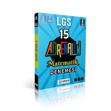 Adrenalin Yayınları 8. Sınıf Matematik 15 Branş Denemesi