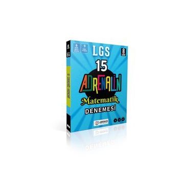 Adrenalin Yayınları 8. Sınıf Matematik 15 Branş Denemesi