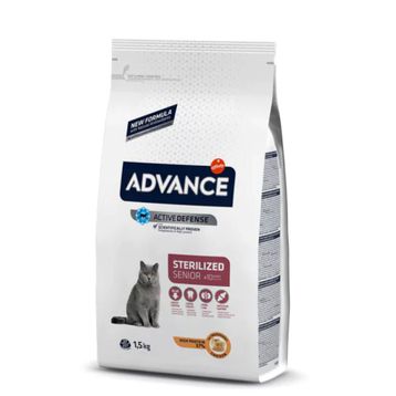 Advance 1,5 kg +10 Tavuklu Kısırlaştırılmış Yaşlı Kedi Maması