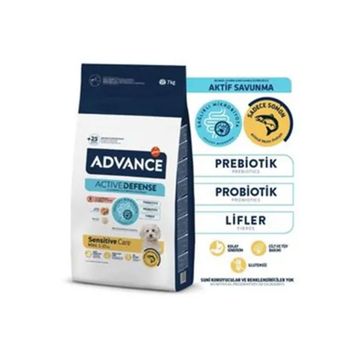 Advance Active Defense Somonlu Hassas Küçük Irk 7 kg Yetişkin Kuru Köpek Maması