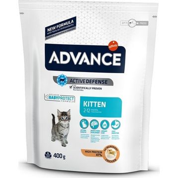Advance Cat Kitten Chicken Rice 400 gr Kedi Maması