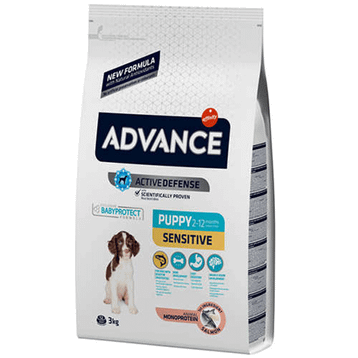 Advance Dog Puppy Sensitive Somon Balıklı Yavru 3 kg Köpek Maması