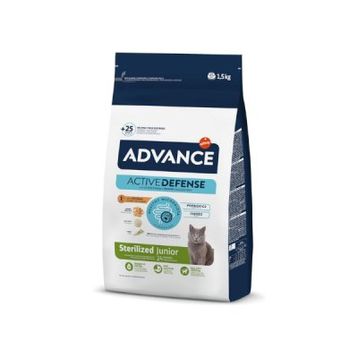 Advance Junior Sterilised Tavuklu 1.5 kg Kısırlaştırılmış Yavru Kuru Kedi Maması
