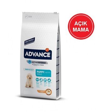 Advance Puppy Maxi Tavuklu 1 kg Büyük Irk Açık Yavru Köpek Maması