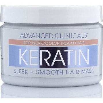 Advanced Clinicals Keratin 340 gr Yumuşak ve Pürüzsüz Saçlar için Saç Maskesi