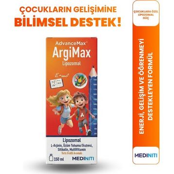 AdvanceMax Lipozomal Argimax 150 ml Şurup