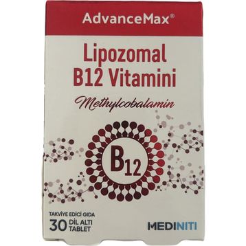 Advancemax Lipozomal B12 30 Dilaltı Tablet
