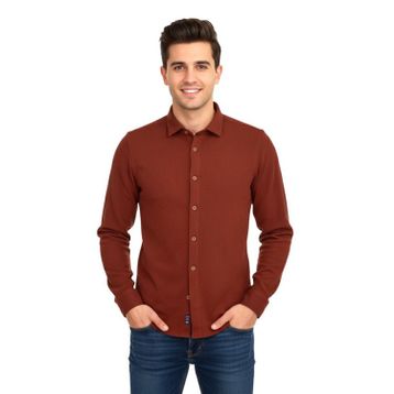 Advante BGL-ST04935 Erkek Kışlık Silim Fit Kaşkorse Dokuma Gömlek