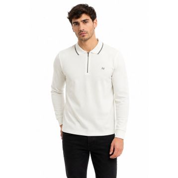 Advante BGL-ST05468 Erkek Mevsimlik Spor Polo Yaka Fermuarlı Sweatshırt