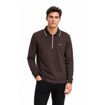 Advante BGL-ST05468 Erkek Mevsimlik Spor Polo Yaka Fermuarlı Sweatshırt