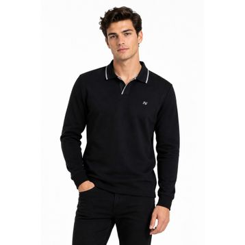 Advante BGL-ST05469 Erkek Mevsimlik Spor Polo V Yaka Sweatshırt