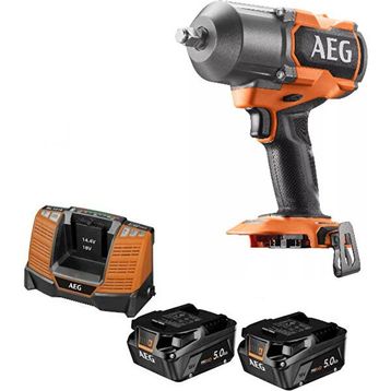 AEG BSS 18HTF12BL-502C 2x5 Ah Akülü Somun Sıkma Makinesi
