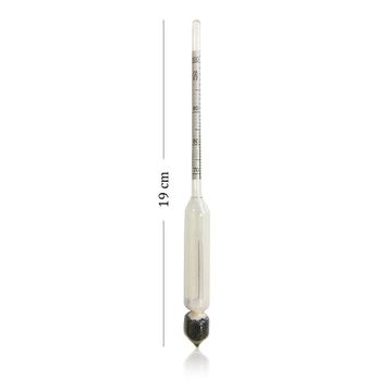 Aek-Tech 0-40-70-100 3'lü Set Termometreli Alkolmetre