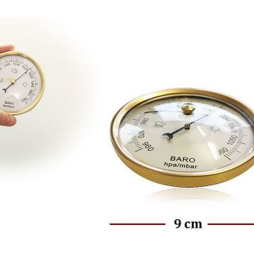 Aek-Tech 9 cm Mekanik İbreli Barometre