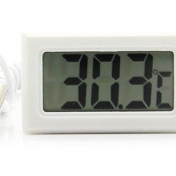 Aek-Tech Mini Dijital Prob Beyaz Termometre
