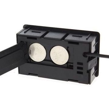 Aek-Tech Mini Dijital Prob Siyah Termometre